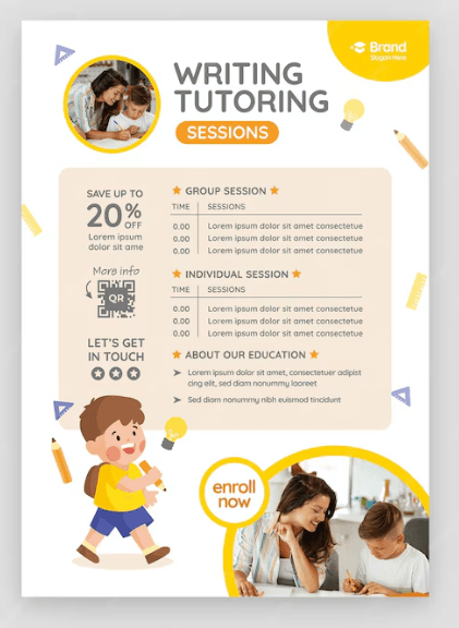Tutoring Flyer Templates