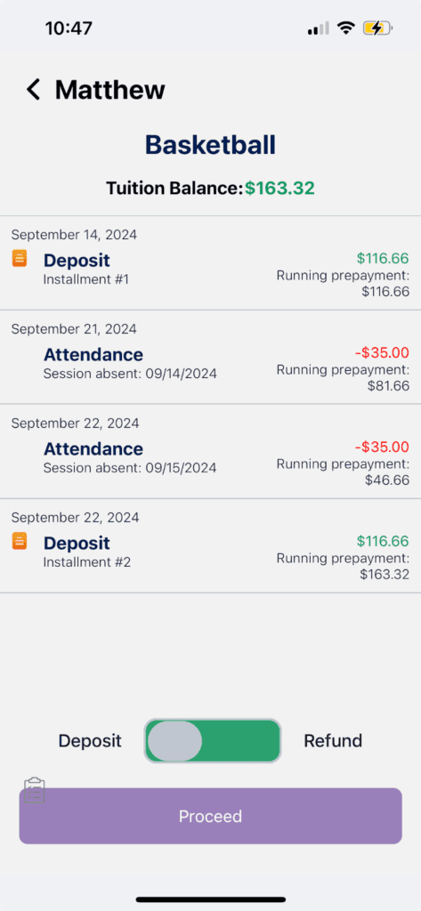 Class Balance Reminder